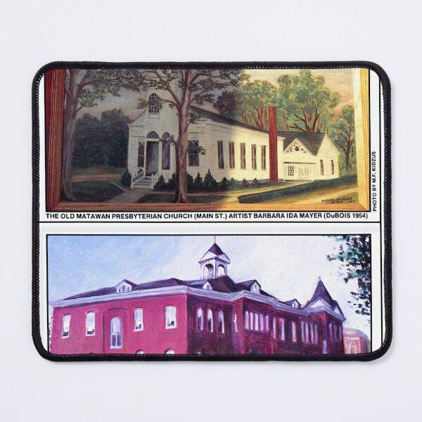 Item preview, Historical Sites in Matawan designed and sold by BeatPoet.