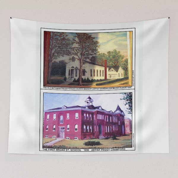 Item preview, Historical Sites in Matawan designed and sold by BeatPoet.