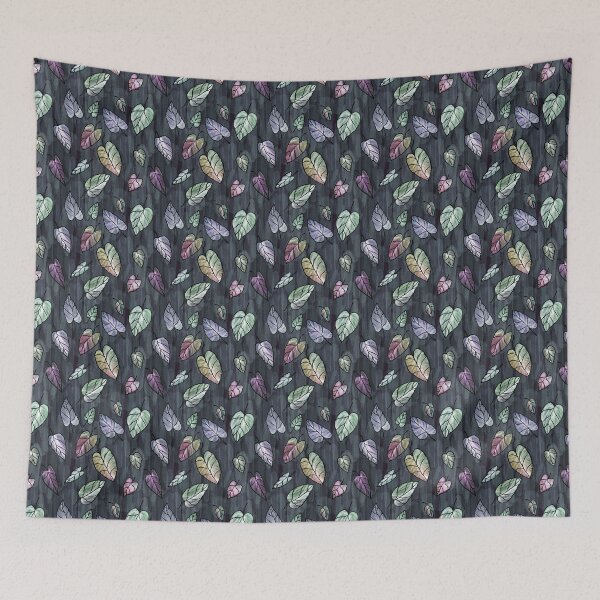Item preview,   Мlticolored watercolor leaves designed and sold by UVI-CA.