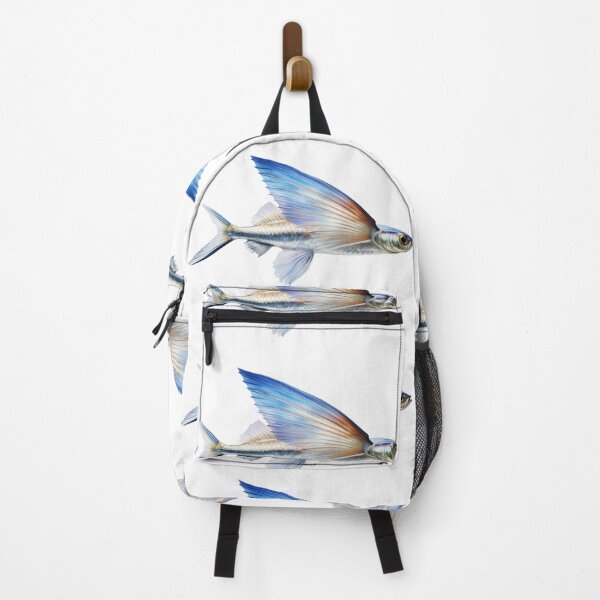 Item preview,  Flyingfish  has elongated pectoral fins spread wide like wings, glistening  designed and sold by wonderisland.