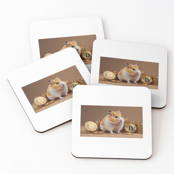 Item preview, Hamster in a Bitcoin deposit designed and sold by pennafina.