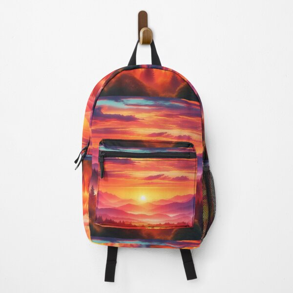 Item preview, Spectacular Colorful Sunset Pattern  designed and sold by DigiDreamyArt.