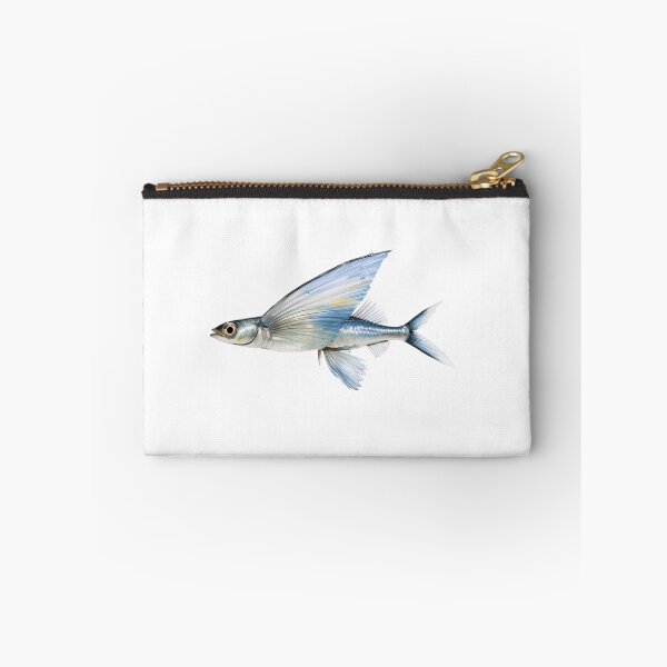 Item preview, Flyingfish has elongated pectoral fins spread wide like wings, glistening designed and sold by wonderisland.