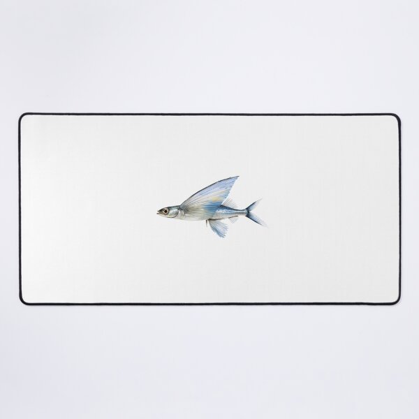 Item preview, Flyingfish  has elongated pectoral fins spread wide like wings, glistening  designed and sold by wonderisland.