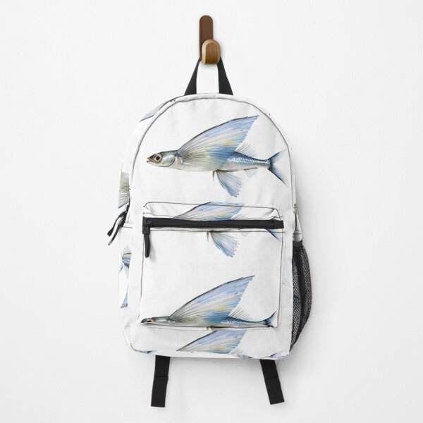 Item preview, Flyingfish  has elongated pectoral fins spread wide like wings, glistening  designed and sold by wonderisland.