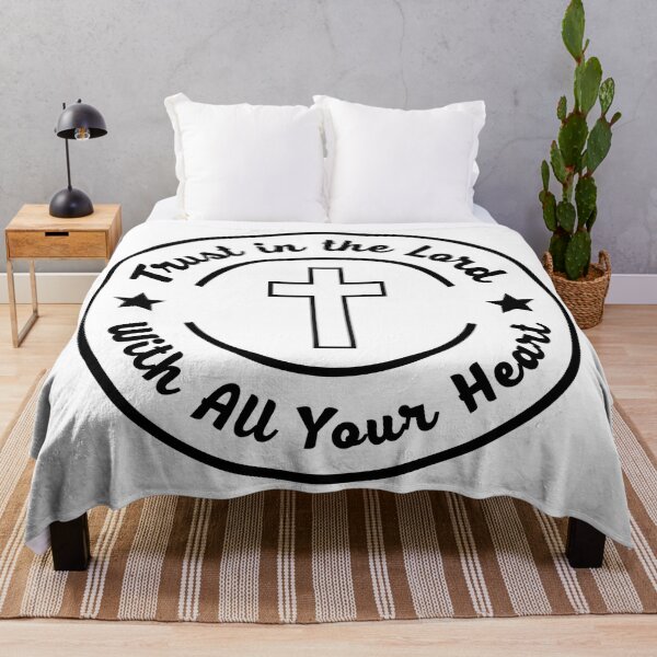 Item preview, Trust in the Lord with All Your Heart T-shirt and sticker designed and sold by Billium Halder.