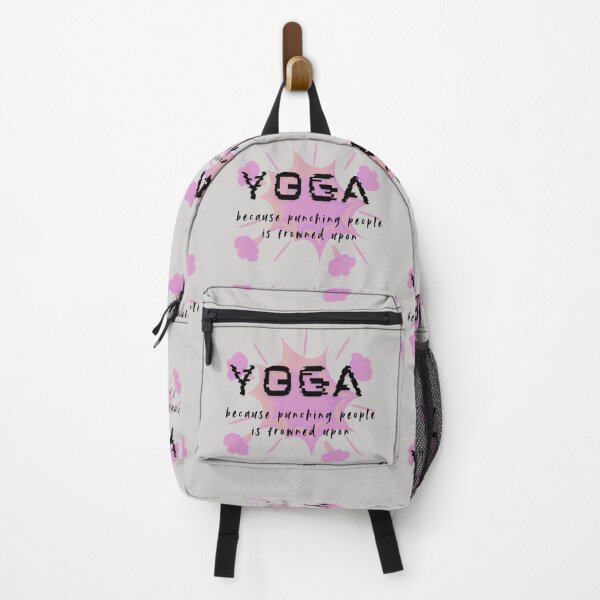 Item preview, YOGA , because punching people is frowned upon designed and sold by Digital-Thought.