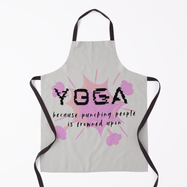 Item preview, YOGA , because punching people is frowned upon designed and sold by Digital-Thought.