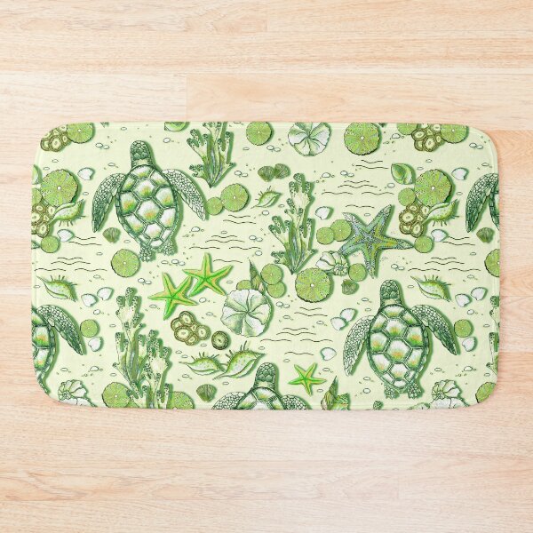Item preview, Sea Turtles, Light green version designed and sold by Alex  Blud.