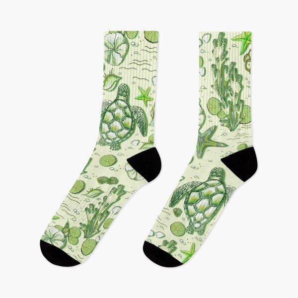 Item preview, Sea Turtles, Light green version designed and sold by Alex  Blud.