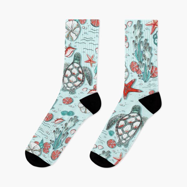 Item preview, Sea Turtles, Light blue version designed and sold by Alex  Blud.