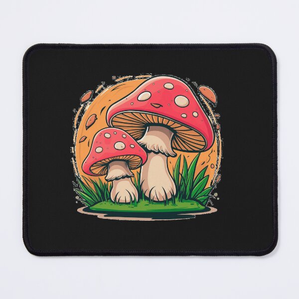 Item preview, Happy forest mushrooms designed and sold by AnimalsDH305.