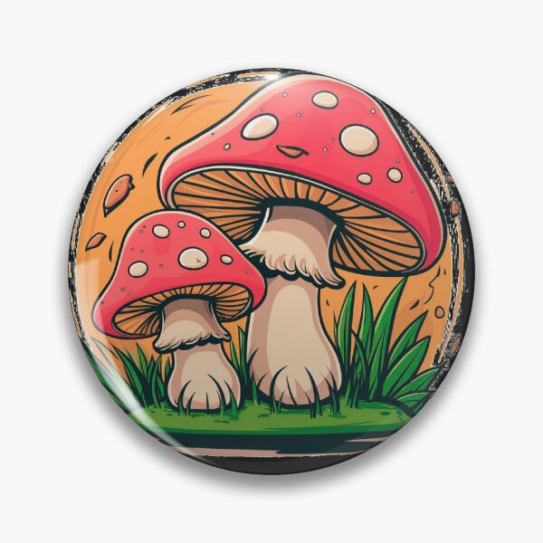 Item preview, Happy forest mushrooms designed and sold by AnimalsDH305.