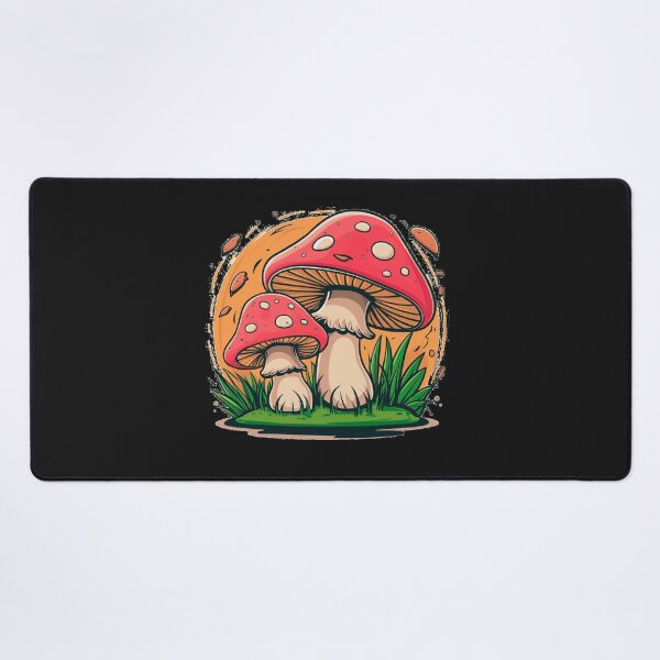 Item preview, Happy forest mushrooms designed and sold by AnimalsDH305.