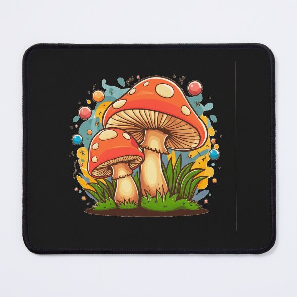 Item preview, Happy forest mushrooms designed and sold by AnimalsDH305.