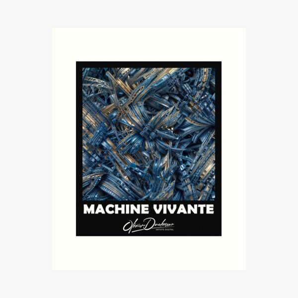 Aperçu de l'œuvre Machine vivante 1 créée et vendue par olivier duchossoir.