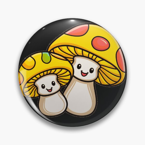 Item preview, Happy forest mushrooms designed and sold by AnimalsDH305.