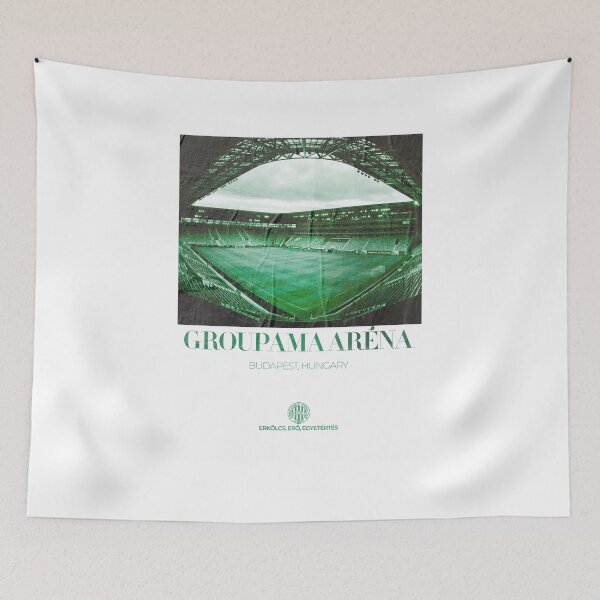 Item preview, Ferencváros TC Groupama Aréna poster designed and sold by BonnieOswald.
