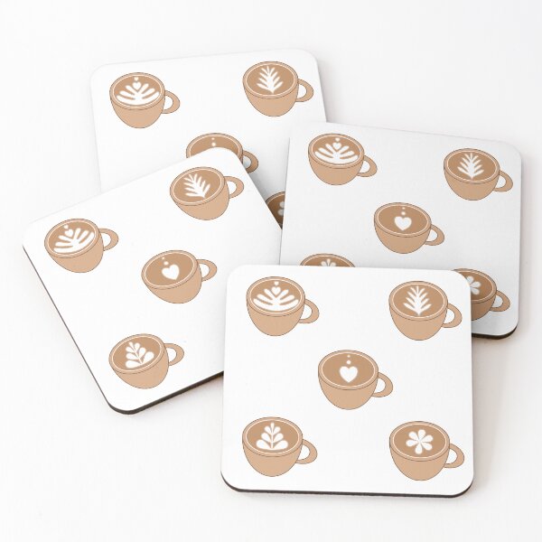 Item preview, Cute latte foam art, the original cups designed and sold by TessaPeartree.