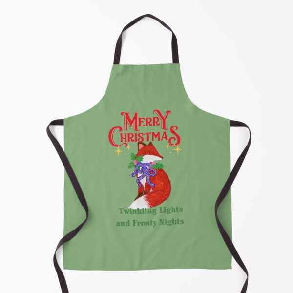 Item preview, Merry Christmas Fox - Twinkling Lights and Frosty Nights | Illustrated by Jemma Jamie Skidmore designed and sold by Jemma Jamie Skidmore.