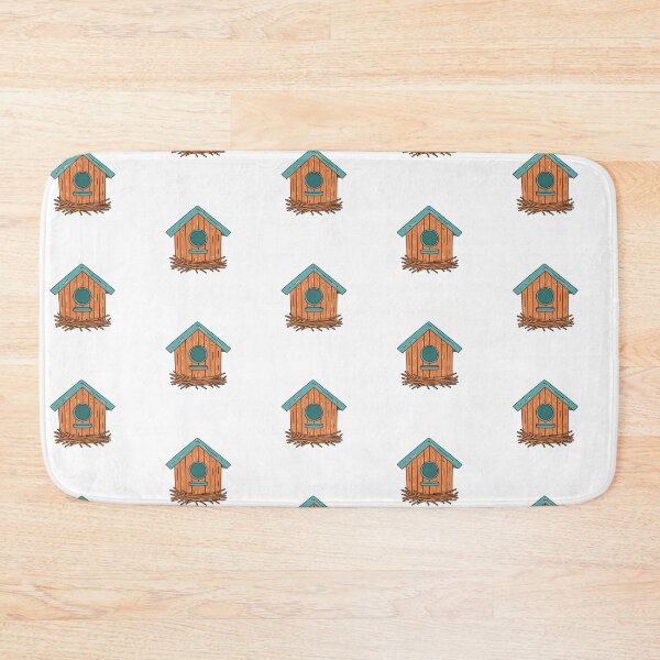 Item preview, Illustration of Robins' barn eaves nest designed and sold by rasagamastore.