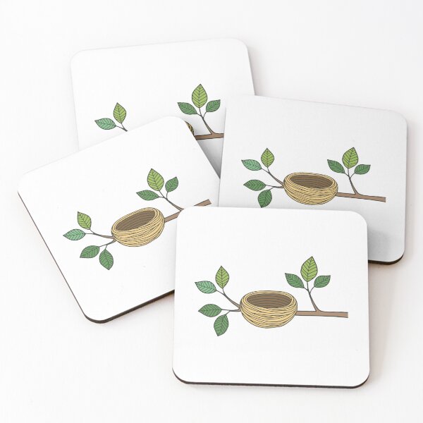 Item preview, Illustration of Leaf nest on high branch designed and sold by rasagamastore.