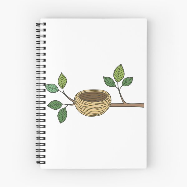 Item preview, Illustration of Leaf nest on high branch designed and sold by rasagamastore.