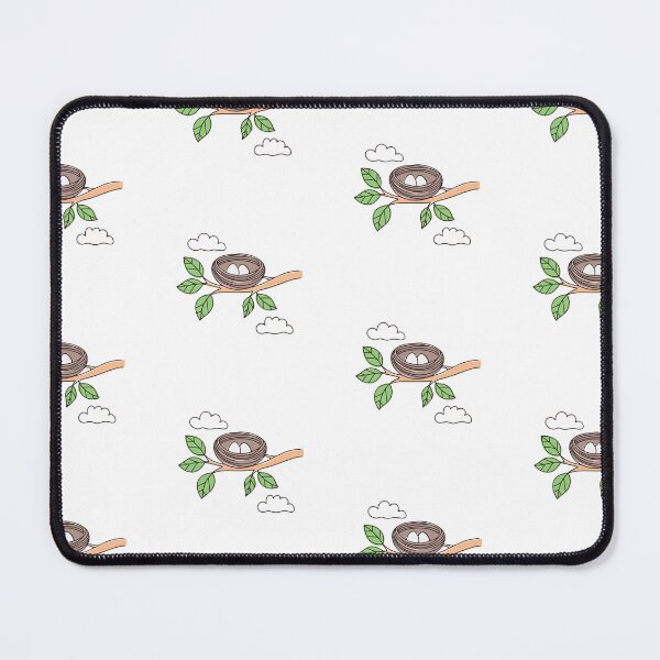 Item preview, Leaf nest with eggs on high branch designed and sold by rasagamastore.