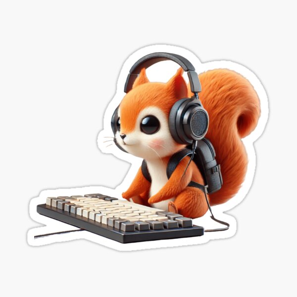 Item preview, Tech-Savvy Squirrel Adventure designed and sold by murat81.