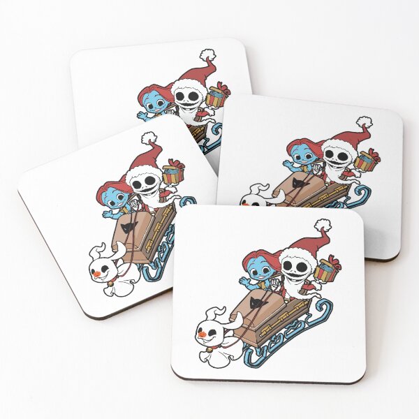 Item preview, Jack, Sally and Zero Sleigh Ride  designed and sold by MarkMDesign.