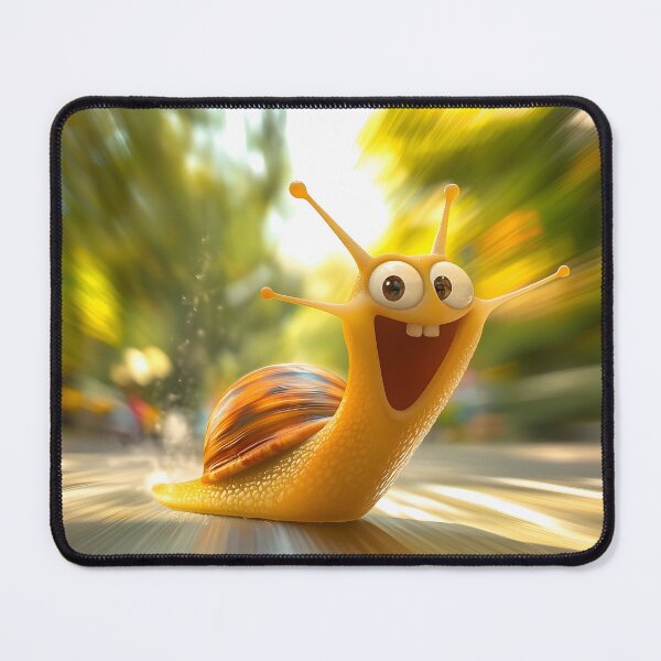 Item preview, Turbo Snail Dash designed and sold by AI-Only Creations.
