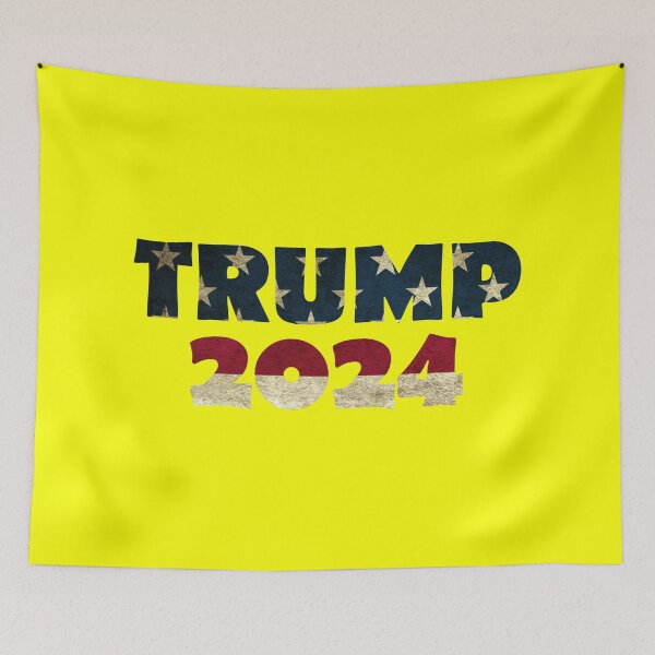Item preview, Trump USA Flag Silhouette 5 designed and sold by Warih.