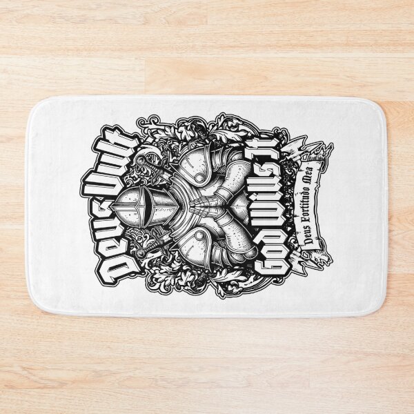 Item preview, Deus Vult God Wills It Medieval Knight Templar Coat Of Arms designed and sold by GrandeDuc.