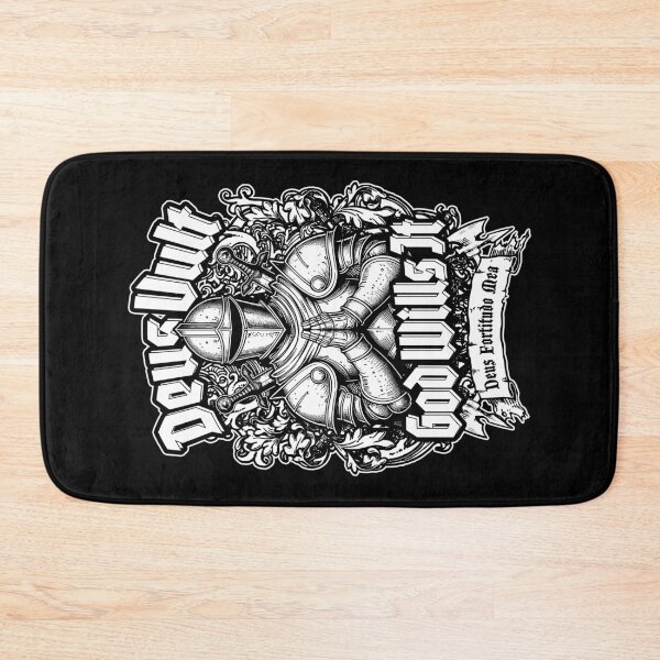 Item preview, Deus Vult God Wills It Medieval Knight Templar Coat Of Arms designed and sold by GrandeDuc.