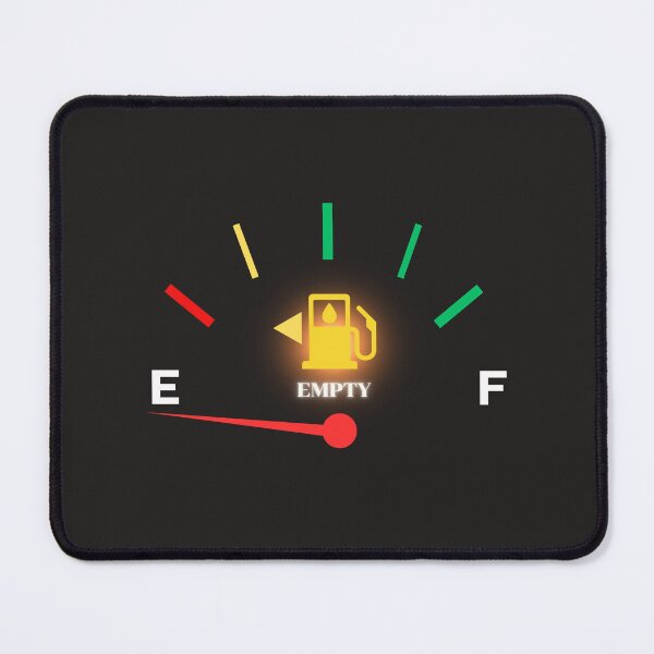 Item preview, Fuel Gauge on Empty – Minimalist Design designed and sold by spywareline.