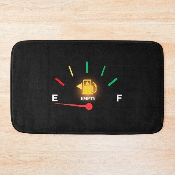 Item preview, Fuel Gauge on Empty – Minimalist Design designed and sold by spywareline.