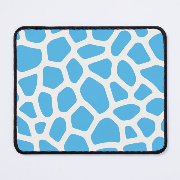 Item preview, A giraffe skin pattern design in bright blue and white. designed and sold by HEMRO.