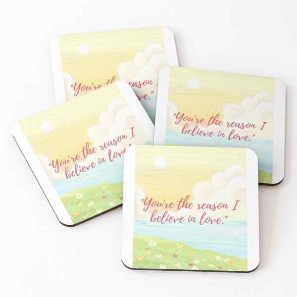 Item preview, you are the reason I believe in love designed and sold by Taloory.
