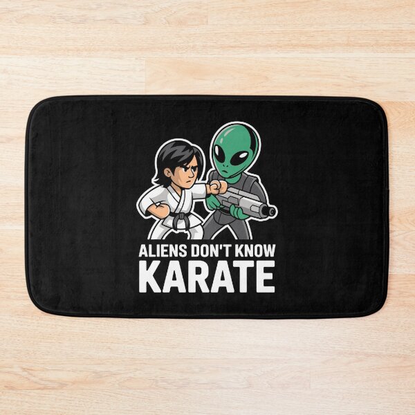 Item preview, Funny Aliens Karate Combat Gift Martial Arts Alien Invasion UFO designed and sold by w1ckerman.