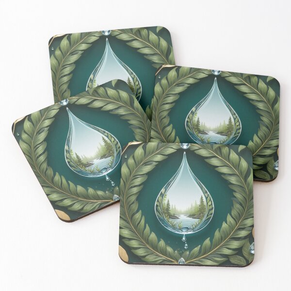 Item preview, "Nature's Drop of Serenity" designed and sold by Milina3.
