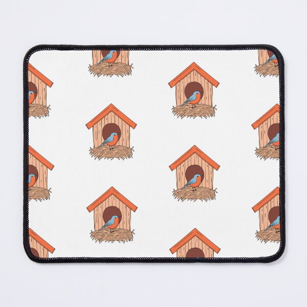 Item preview, Illustration of Robins' barn eaves nest designed and sold by rasagamastore.