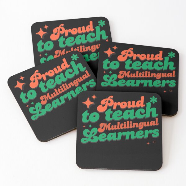Item preview, Proud to Teach Multilingual Learners - Groovy Style designed and sold by MouDantArts.