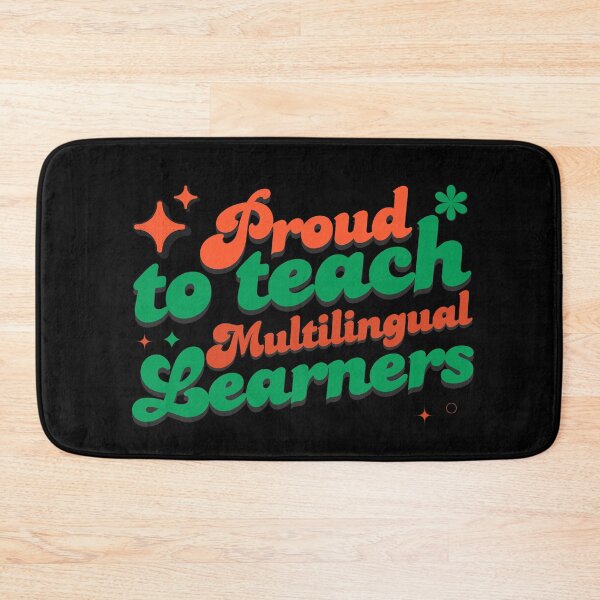 Item preview, Proud to Teach Multilingual Learners - Groovy Style designed and sold by MouDantArts.