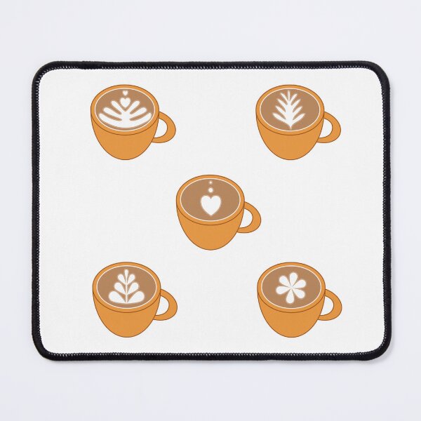 Item preview, Cute latte foam art, the orange cups designed and sold by TessaPeartree.