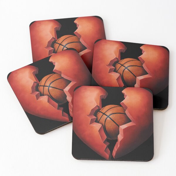 Item preview, Basketball Broken Heart designed and sold by InGame Basketball.