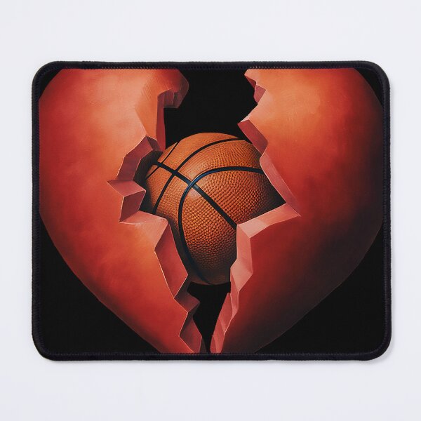 Item preview, Basketball Broken Heart designed and sold by InGame Basketball.