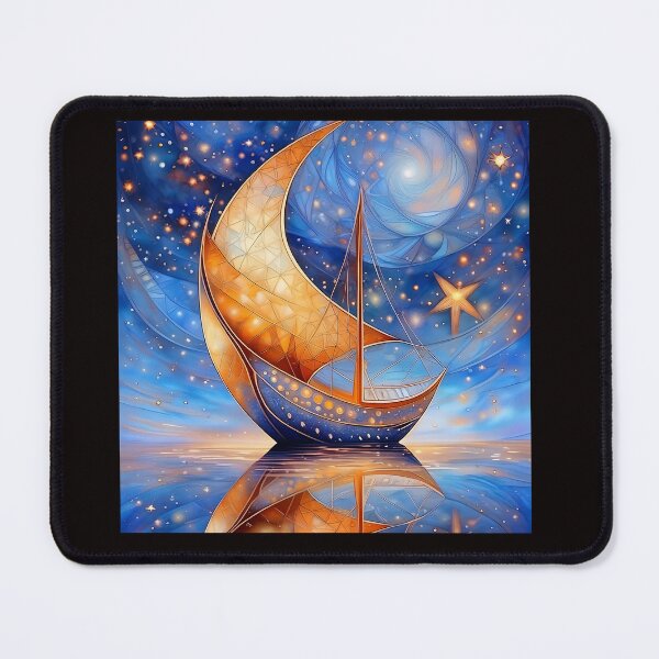 Item preview, Magical sailing boat designed and sold by ImageMagic2024.
