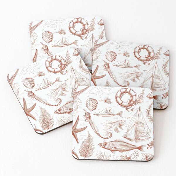 Item preview, ocean theme designed and sold by PricklyPeanut.