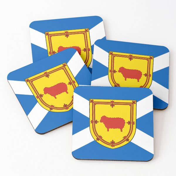 Item preview, Scottish Saltire Flag with Sheep Shield (bratach shalainn na h-Alba le sgiath chaorach) designed and sold by JonathanR1994.