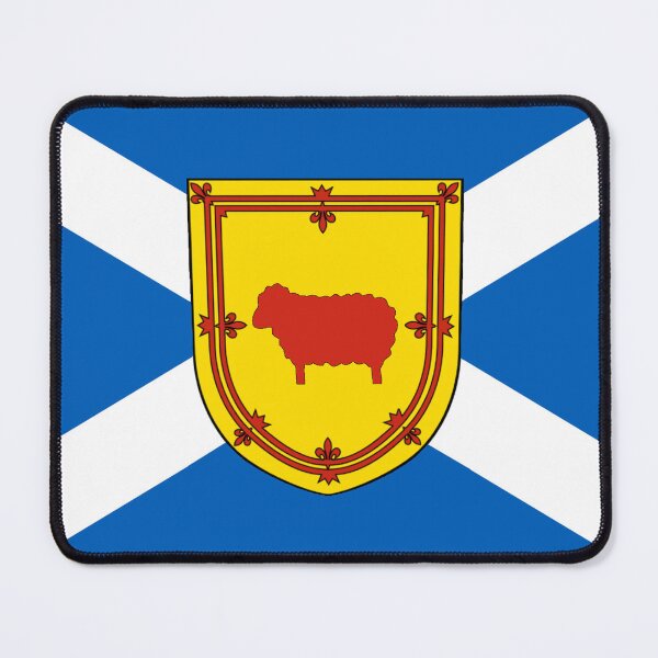 Item preview, Scottish Saltire Flag with Sheep Shield (bratach shalainn na h-Alba le sgiath chaorach) designed and sold by JonathanR1994.